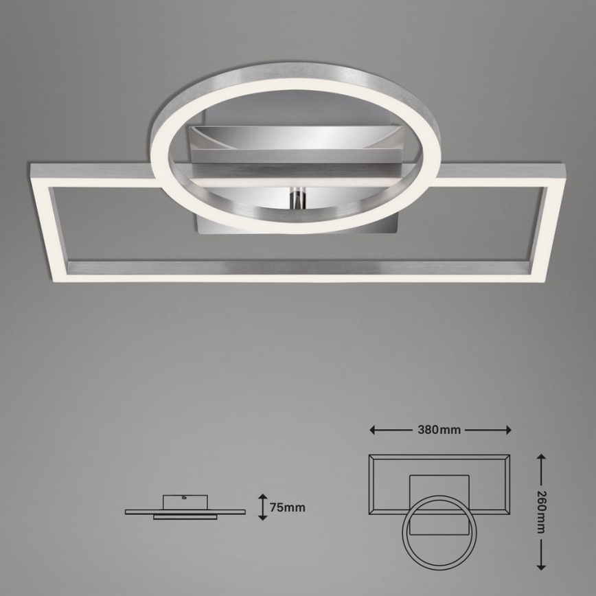 Briloner - LED Prigušiva plafonjera FRAMES LED/19W/230V