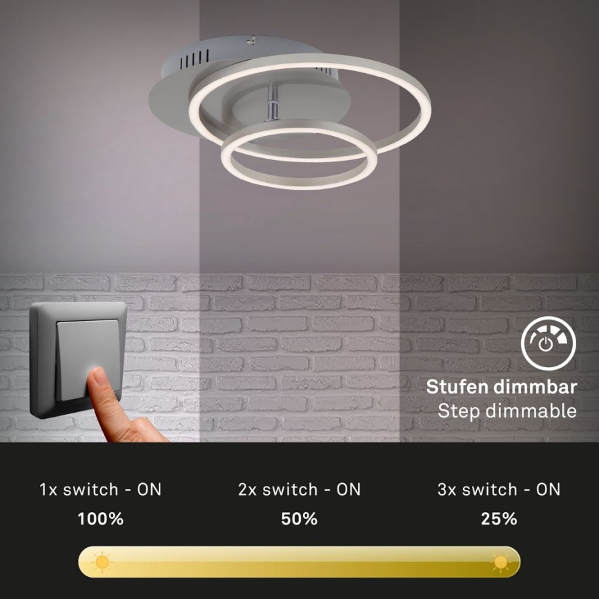 Briloner - LED Prigušiva plafonjera FRAMES LED/24,5W/230V