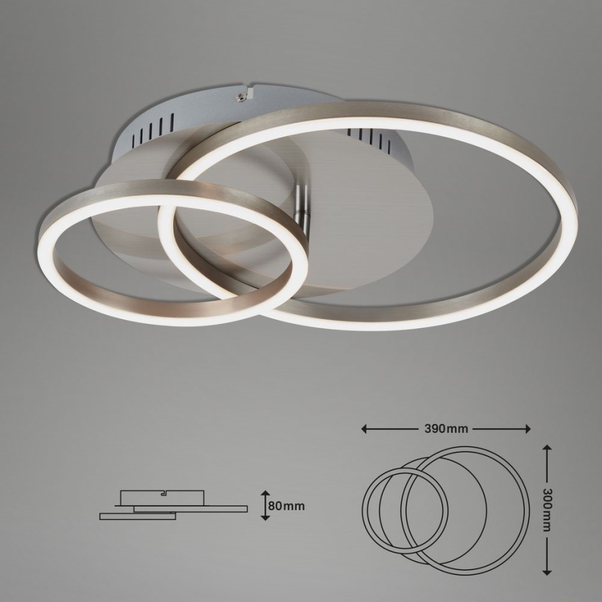 Briloner - LED Prigušiva plafonjera FRAMES LED/24,5W/230V