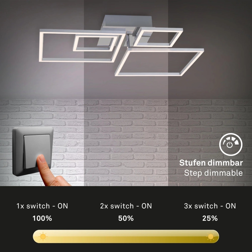 Briloner - LED Prigušiva plafonjera FRAMES LED/40W/230V