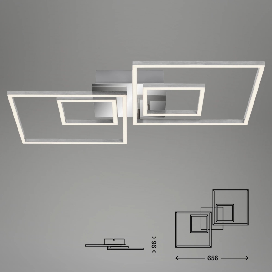 Briloner - LED Prigušiva plafonjera FRAMES LED/40W/230V