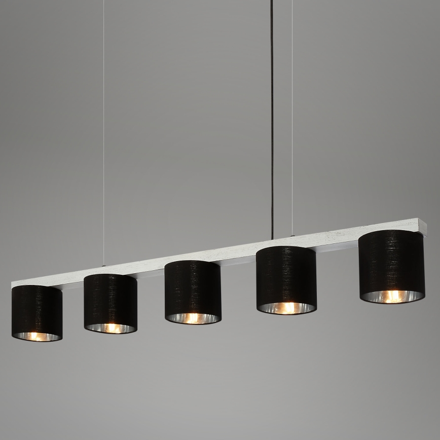 Briloner - Luster na sajli LURI 5xE14/25W/230V fikus elastika