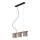 Briloner - Luster na sajli RHON 3xE14/25W/230V fikus elastika