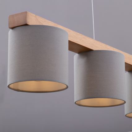 Briloner - Luster na sajli RHON 3xE14/25W/230V fikus elastika