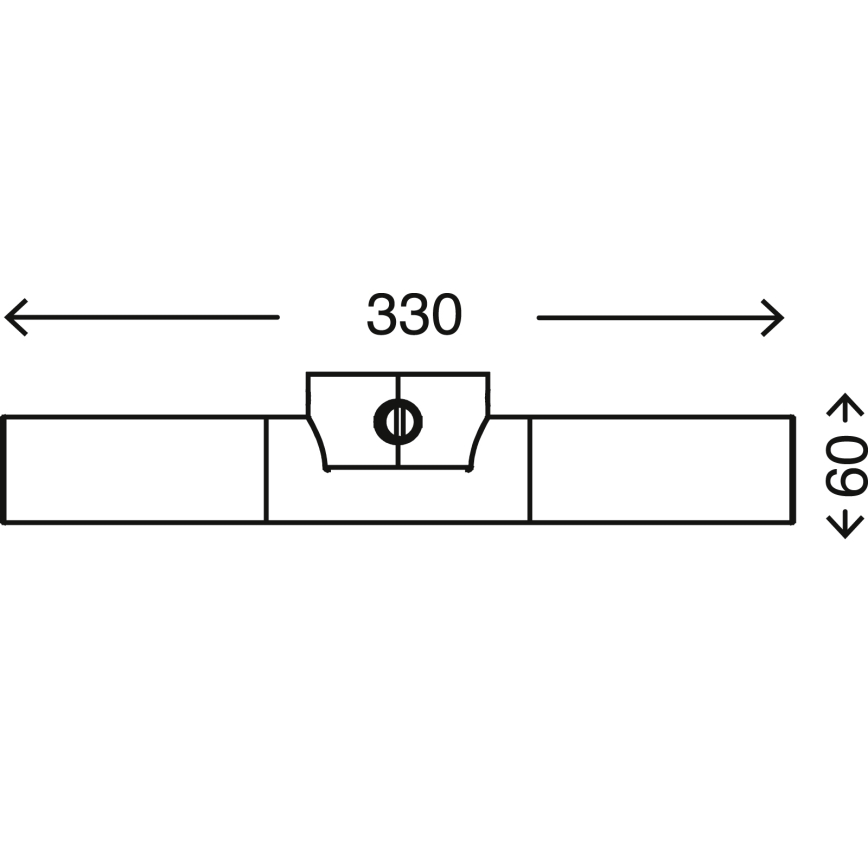 Briloner - Rasveta za ogledalo SPLASH 2xE14/9W/230V