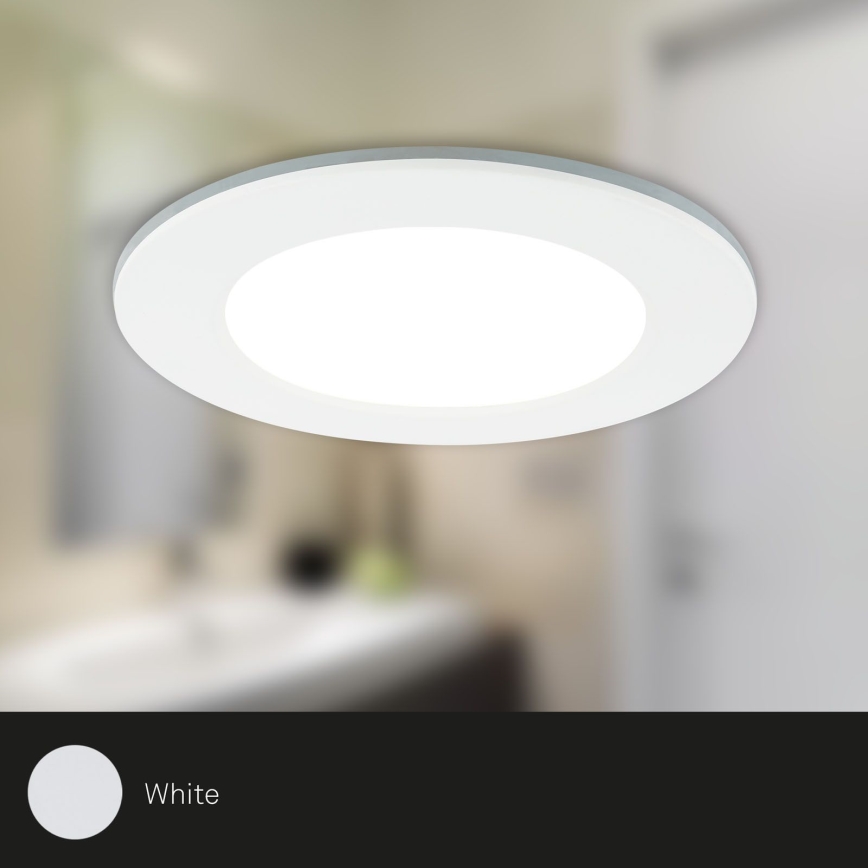 Briloner - Set 3x RGBW LED Prigušiva ugradbena lampa za kupatilo LED/4,8W/230V 3000-6500K IP65 + Daljinski upravljač