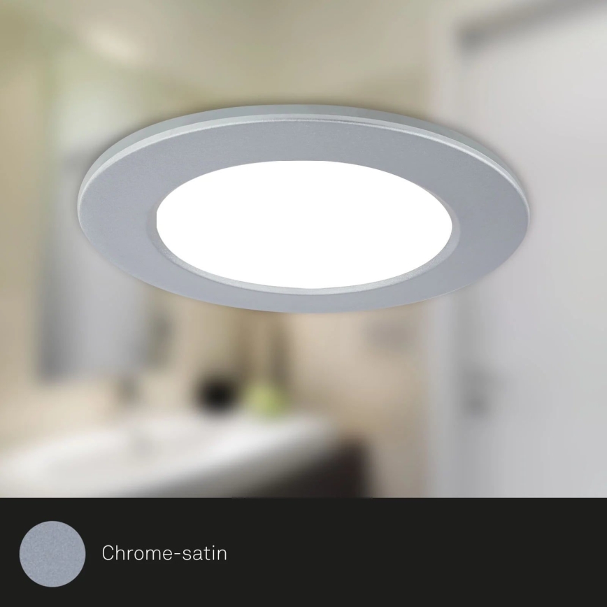 Briloner - Set 3x LED RGBW Prigušiva ugradbena lampa za kupatilo LED/4,8W/230V 3000-6500K IP65 + Daljinski upravljač