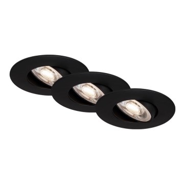 Briloner - Set 3x LED Prigušiva lampa za kupatilo LED/4,9W/230V IP23
