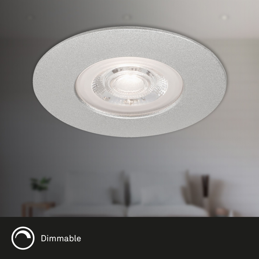 Briloner - Set 3x LED Prigušiva lampa za kupatilo LED/4,9W/230V IP44