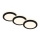 Briloner - Set 3x LED Ugradbena lampa za kupatilo LED/3W/230V IP44