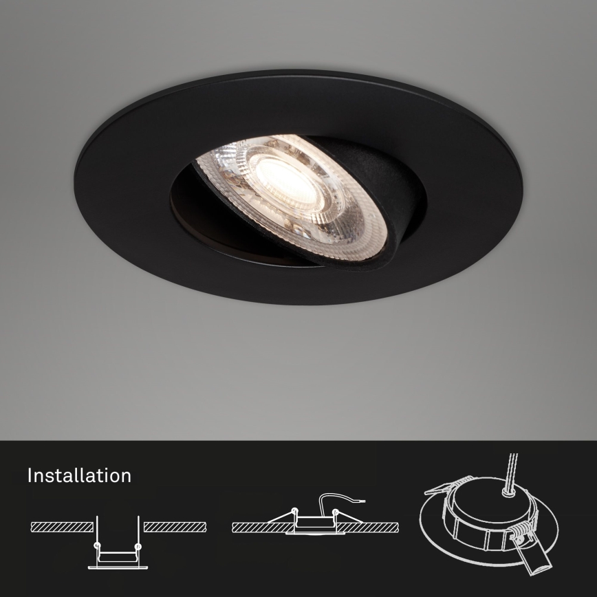 Briloner - Set 3x LED Ugradbena lampa za kupatilo LED/4,9W/230V IP23
