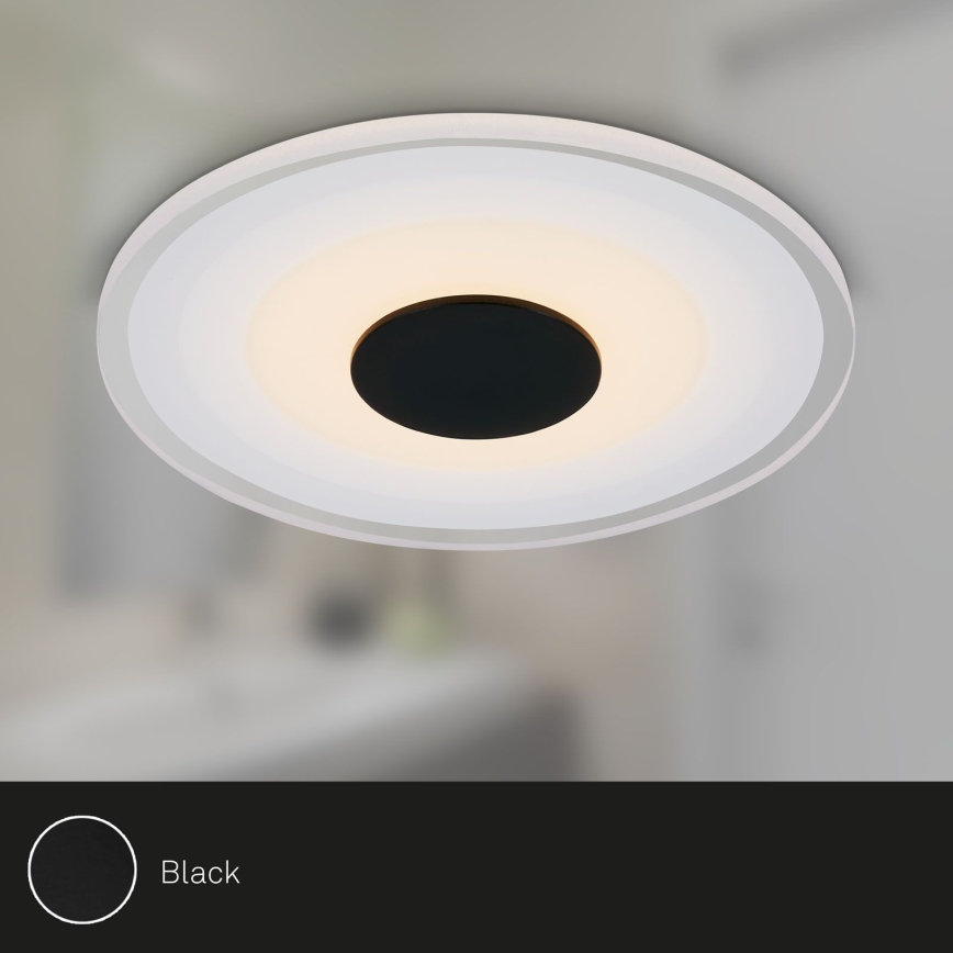 Briloner - Set 3x LED Ugradbena lampa za kupatilo LED/6W/230V IP44 crno