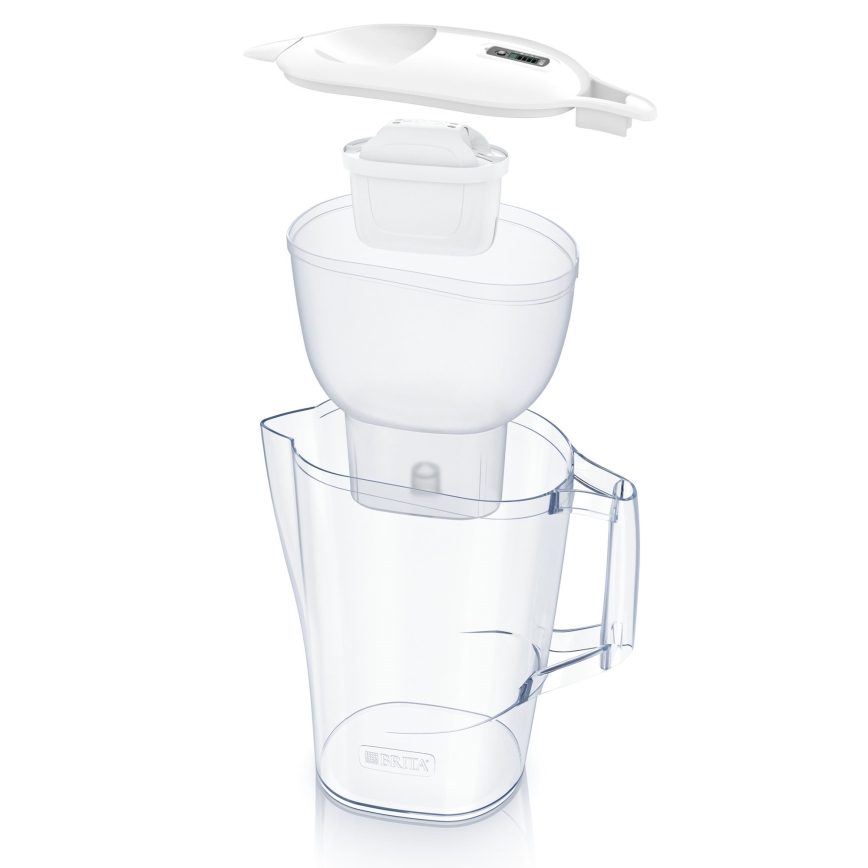 Brita - Bokal za filtraciju vode Aluna 2,4 l + 3 filteri