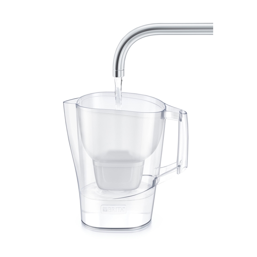 Brita - Bokal za filtraciju vode Aluna 2,4 l + 3 filteri