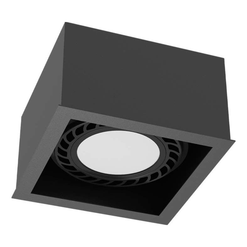 Brosline - Spot svetiljka 1xGU10/18W/230V crna