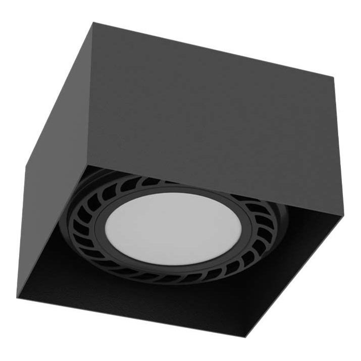 Brosline - Spot svetlo 1xGU10/18W/230V crna