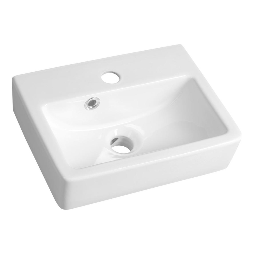 Bruckner - Lavabo NOAM 37,5x28 cm keramika/bela