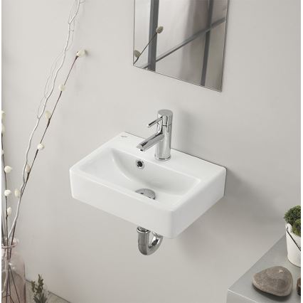 Bruckner - Lavabo NOAM 37,5x28 cm keramika/bela