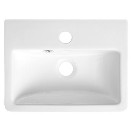 Bruckner - Lavabo NOAM 37,5x28 cm keramika/bela