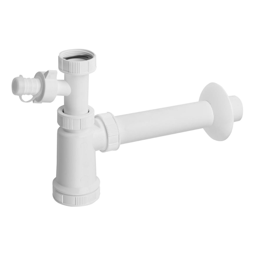 Bruckner - Slavina za lavabo sa ogrankom repa DN40 bela