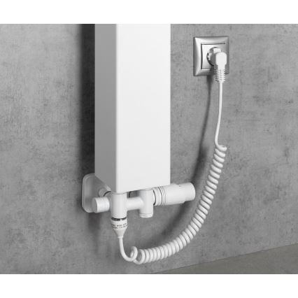 Bruckner - Termostatski priključni set za središnje priključenje WICHER COMBI, bela