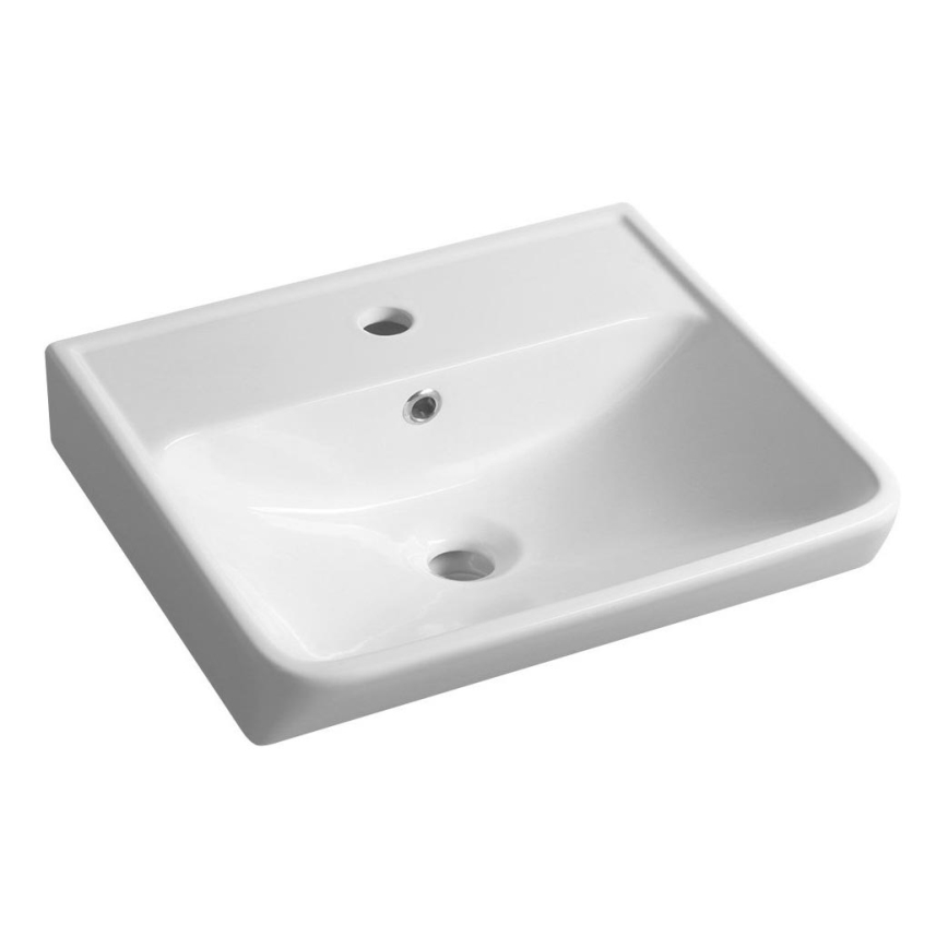 Bruckner - Ugradni lavabo NEON 50x41,5 cm keramika/bela