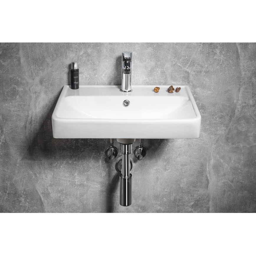 Bruckner - Ugradni lavabo NEON 50x41,5 cm keramika/bela