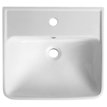 Bruckner - Ugradni lavabo NEON 50x41,5 cm keramika/bela