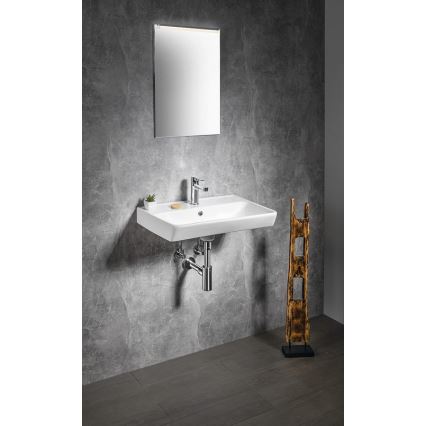 Bruckner - Ugradni lavabo NEON 60x41,5 cm keramika/bela