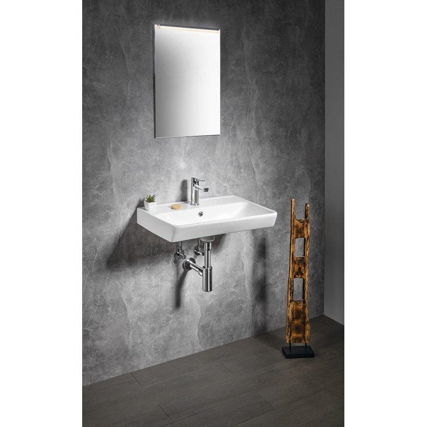 Bruckner - Ugradni lavabo NEON 60x41,5 cm keramika/bela