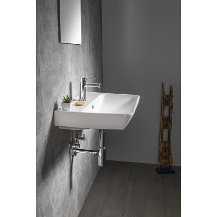 Bruckner - Ugradni lavabo NEON 60x41,5 cm keramika/bela