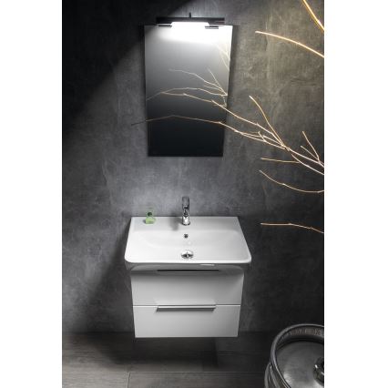 Bruckner - Ugradni lavabo NEON 60x41,5 cm keramika/bela