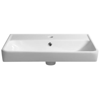 Bruckner - Ugradni lavabo NEON 60x41,5 cm keramika/bela