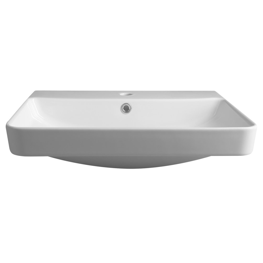 Bruckner - Ugradni lavabo NERON 60x48 cm bela