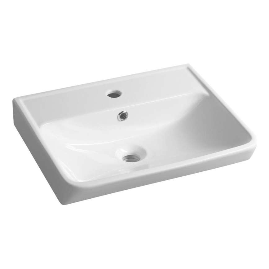 Bruckner - Ugradni umivaonik NEON 45x41,5 cm keramika/bela