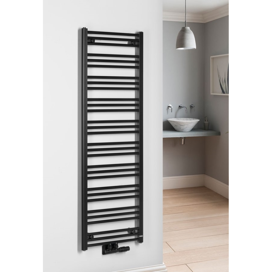 Bruckner - Za kupatilo radijator ALBRECHT 657W/230V 50x157 cm matirana crno