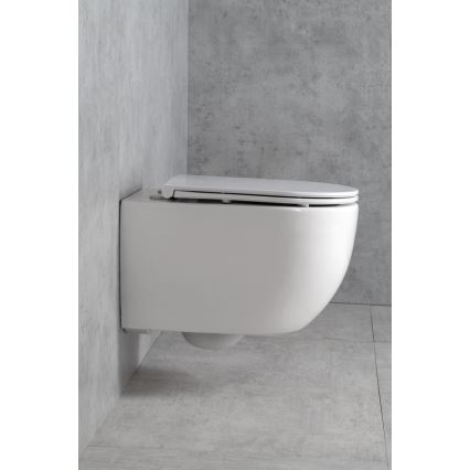 Bruckner - Zidna WC školjka Vortex Rimless FULDA keramika/bela