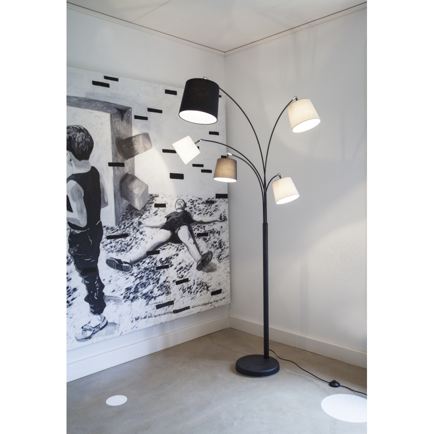 ByRydens - Podna lampa FOGGY 5xE14/5W/230V
