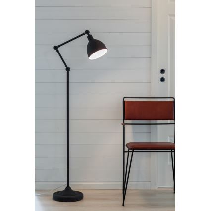 ByRydens - Podna lampa BAZAR 1xE27/5W/230V crno