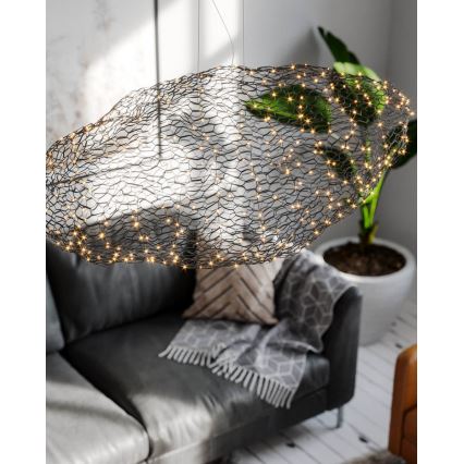 ByRydens - LED luster na sajli HAYDEN LED/20W/230V crno