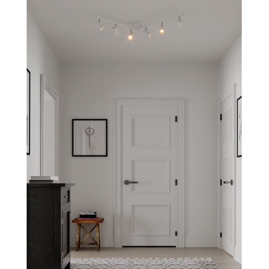ByRydens - Reflektorska lampa CORRECT 6xGU10/7W/230V bela