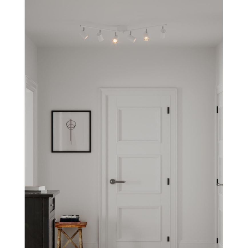 ByRydens - Reflektorska lampa CORRECT 6xGU10/7W/230V bela