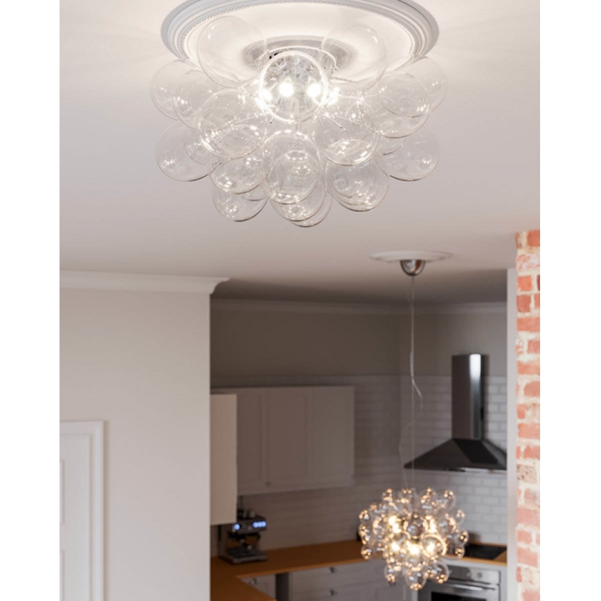 ByRydens - Plafonjera GROSS 6xG9/5W/230V prozirna pr. 50 cm