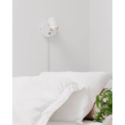 ByRydens - Prigušiva zidna reflektorska lampa CORRECT 1xGU10/7W/230V bela