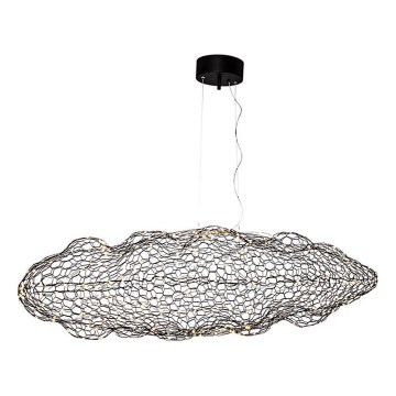 ByRydens - LED luster na sajli HAYDEN LED/15W/230V crno