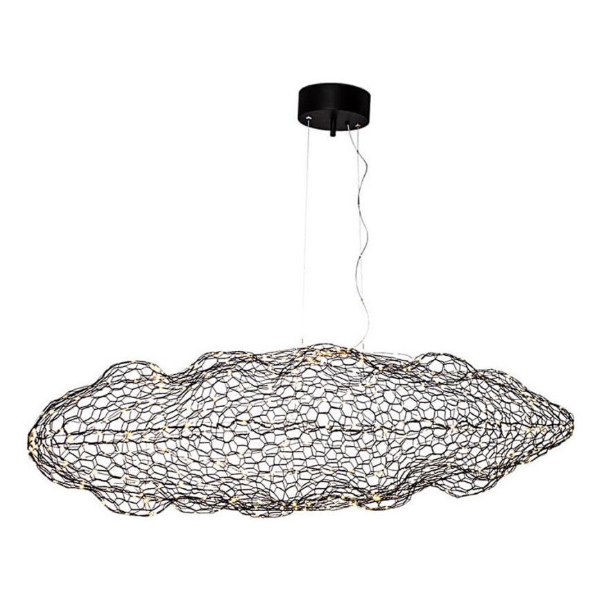 ByRydens - LED luster na sajli HAYDEN LED/15W/230V crno