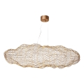 ByRydens - LED luster na sajli HAYDEN LED/15W/230V zlatna
