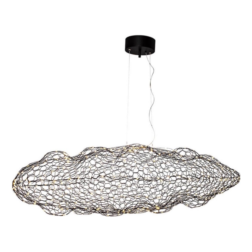ByRydens - LED luster na sajli HAYDEN LED/20W/230V crno