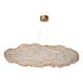 ByRydens - LED luster na sajli HAYDEN LED/20W/230V zlatna