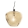 ByRydens - Luster na sajli BELLISSIMO 1xE27/8W/230V dimno/braon pr. 40 cm